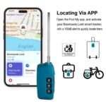 TSA Customs Code Lock Works With Apple Find My Smart Airtag Anti Loss GPS Tracker Padlock For Travel Luggage Password Changeable - Image 5