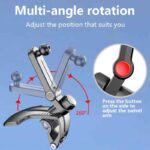 Multi Angle Adjustable Car Mount Holder for Phone Cool Dashboard Clip Universal Rotation Mobile Navigation Stand Car Accessories - Image 5