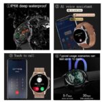 2026 New Smartwatch Women AMOLED HD Screen Always On Display Bluetooth Call IP68 Waterproof GPS Smart Men Watch For Android ios - Image 2