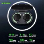 Open Ear Headphones TWS Noise Cancelling Headphones Bluetooth Earpiece Bluetooth Headset Runnning Headphones Workout Headphones - Image 4