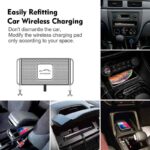 30W Car Wireless Charger Mat Silicone Non-Slip Pad for iPhone 14 13 12 Pro Max Samsung Car Wireless Phone Charger Fast Charging - Image 5