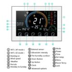 TUYA Wi-Fi Smart Large Colorful Screen Room Programmable Air Thermostat WIFI for Switch Heating Cooler Bridge Voice Alexa - Image 5