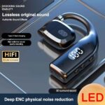 NEW Single Earphones Long Standby Business Headphones Waterproof Mono Headset Outdoor Call Bluetooth 5.3 Wireless Earbuds - Image 3