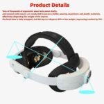 Adjustable Head Strap for Meta Quest 3 Comfort Head Strap Increase Supporting Improve Comfort-Virtual for VR Accessories - Image 5