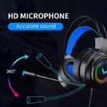 G58 G60 Gaming Headset 7.1 Stereo SVirtual Surround Bass Earphone Headphone with Mic LED Light for Computer PC Gamer Foldable - Image 6