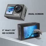 SJCAM SJ4000 Dual Screen 4K Action Camera 30M Waterproof 2.4G Wifi Anti-Shake Sports Action Cameras Motorcycle Bicycle Helmet