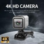 HD 4K 2K Digital Cycling Camera Small Outdoor Action Sports DV Waterproof Helmet Camorder Bicycle Recorder Clip Mini Body Camera - Image 6