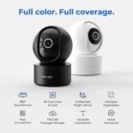 IMILAB C22 WiFi Baby Monitor Indoor Camera - AI Detection Night Vision 2-Way Audio 360° PTZ for Child Safety - Image 5