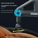 Electric Triangular Fascia Gun With 9-Level Muscle Vibration Relaxation Massage, Convenient Massage Gun With 9 Massage Heads - Image 6