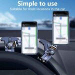 Multi Angle Adjustable Car Mount Holder for Phone Cool Dashboard Clip Universal Rotation Mobile Navigation Stand Car Accessories - Image 6