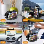 Cell Phone Holder For Car, Upgraded 360° Rotatable Phone Mount For Dashboard, Horizontal & Vertical Viewing Friendly Phone - Image 5