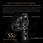 KZ Carol ANC True Wireless Earphone 55dB Active Noise Canceling TWS Headphone 6 Mics AI HD Call Bluetooth 5.3 HiFi in-Ear Earbud - Image 4