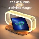 Quick Charge Wireless Charger with LED Night Lamp & Short-Circuit Protection for iPhone/Smartphone Fast Charging Station - Image 4
