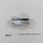 Cloud LED Wall Lamp Baby Room Bedroom Bedside Living Room Dining Room Attic Creative Warm Decoration Touch Switch AC85-230V - Image 4