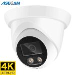 New 4K 8MP IP Camera Audio Outdoor POE H.265 Onvif Wide Angle 2.8mm AI Color Night Vision Home CCTV Video Surveillance Security - Image 4