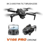 V166 Drone dji fpv 8k professional rc helicopter Mini ufo aircraft jjrc plane elicoptero en oferta low price drones Aircraft