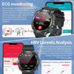 LIGE 2025 New Healthy Blood Fat Uric Acid Smart Watch Men ECG+PPG Micro Physical Examination Body Temperature BT Call Smartwatch - Image 5