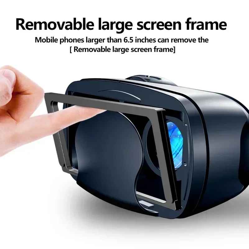 VRG Pro 3D – Visore VR Per Realtà Virtuale Con Protezione Luce Blu E Regolazione Pupillare – Trasforma Il Telefono In Un Cinema 3D