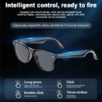 LIGE Smart Glasses Wireless Bluetooth Call Sunglasses Built-In Mic Speakers Touch Voice Assistant Intelligent Translation Glass - Image 5