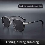 Intelligent Photochromic Sunglasses for Men Professional Day Night Driver Sunglasses UV400 Retro Luxury Design Glasses vintage - Image 5