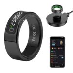New Display Screen Intelligent Touch Wireless Charging Fitness Gesture Control Sleep Monitor Sports Temperature Smart Ring - Image 6