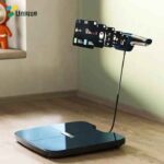 8 Electrodes Digital Smart WIFI Scale for Body Weight Fat Accurate BMI Muscle Mass 28 Body Composition Health Analyzer with App