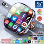 5G/4G Full Network Smart Watch HD 2.4 inch Big Screen Video Call 16GB+256GB RAM 2100mAh Google Play WIFI GPS Sim Card Smartwatch
