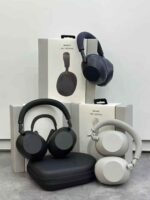 Sony WH-1000XM6 Headphones Noise Cancelling High Resolution Sound Soft Fit Foldable Design 30 Hours Battery Support iOS Android