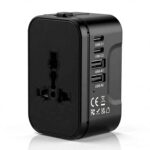 5-In-1 Travel Charger,World All In One Universal Travel Adapter, Two Type C +Two USB FAST Charging Ports For Travel, Home - Image 6