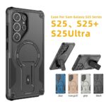 Amor Magnetic Kickstand Phone Case For Samsung Galaxy A56 5G A55 A54 A16 A06 A05s A36 A26 S25 S24 Ultra Shockproof Funda Cover