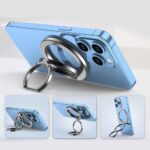 Stand For Tablet Magnetic 3 Sections Simplicity Ring Phone Handphone Popsocket Magsafe Ipad Holder Double Side Silicone Suction
