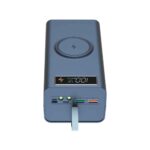 Dual USB 21X18650 Power Bank Power Box with Light Wireless Fast Charging Box Removable Battery Charging Box DIY Shell